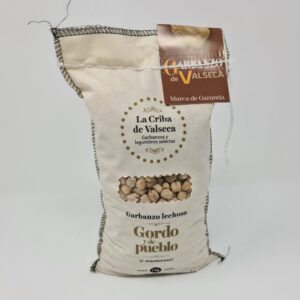 Garbanzo de Valseca Marca de Garantía. La Criba