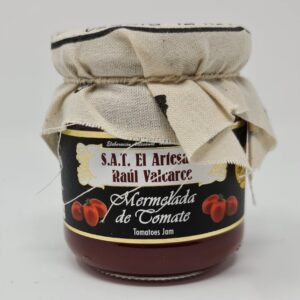 Mermelada de tomate Valcarce.