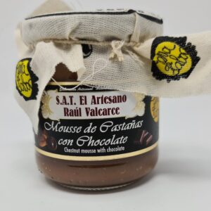 Mousse de Castañas con Chocolate Valcarce