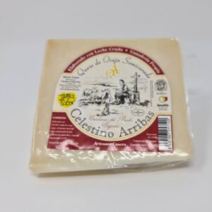 Queso Celestino Arribas semicurado cuña
