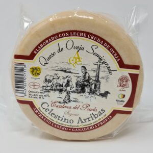 Queso Celestino Arribas semicurado entero